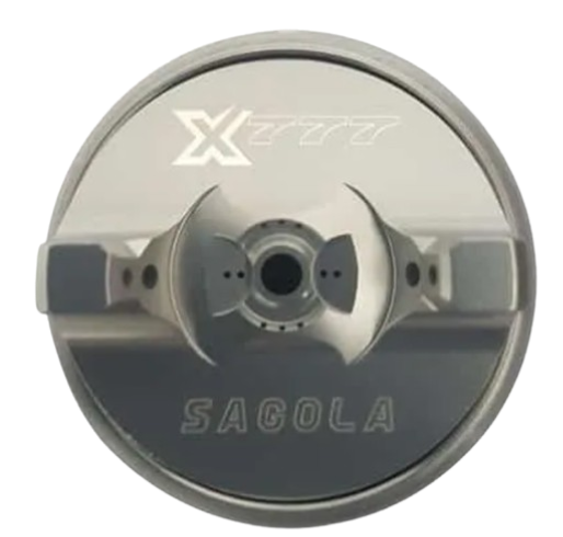 Sagola X 4100 Pressure Spray Gun Kit with 777 Air Cap & Stainless Steel Needle & Nozzle