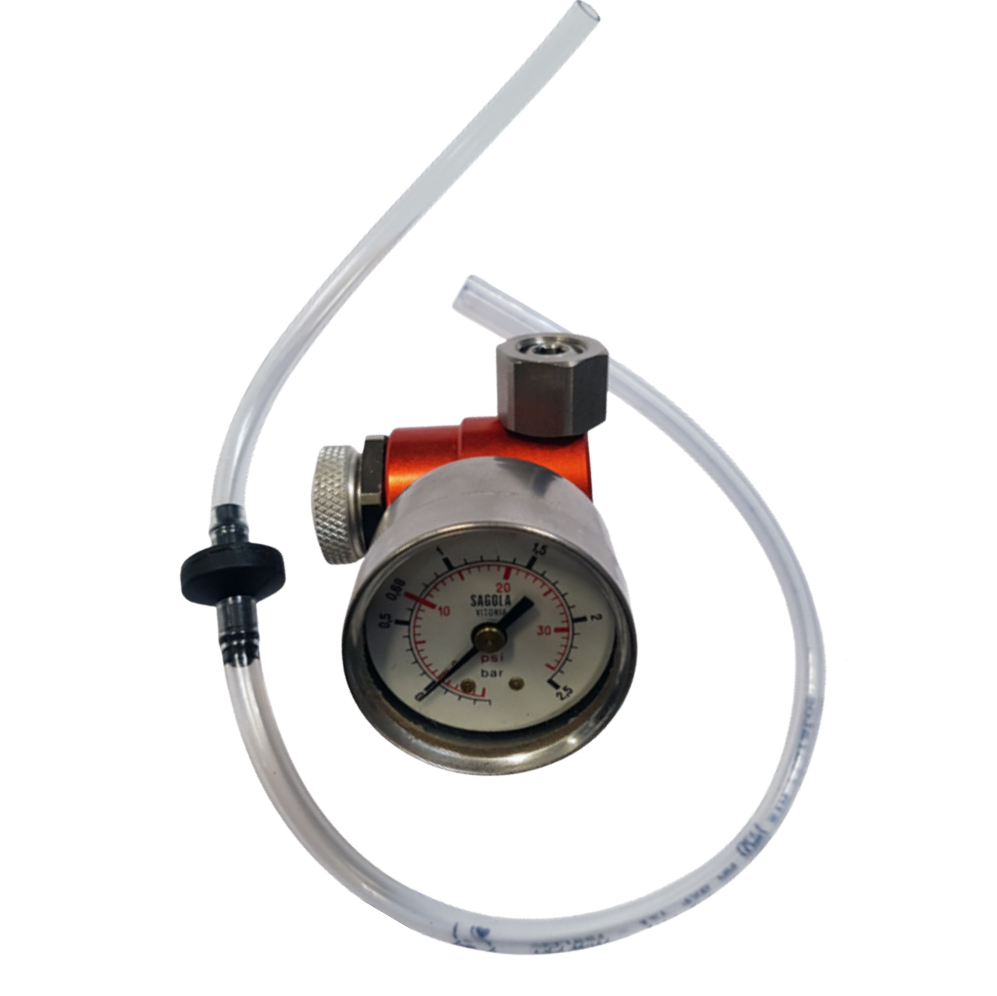SAGOLA Gravity Cup Pressure Kit – Micro-Regulator for High-Viscosity Coatings