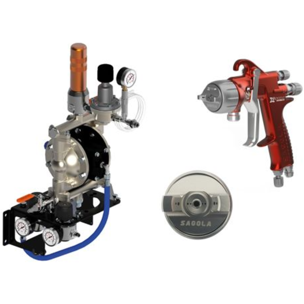 Elcometer KARA Air Operated Double Diaphragm Pumps