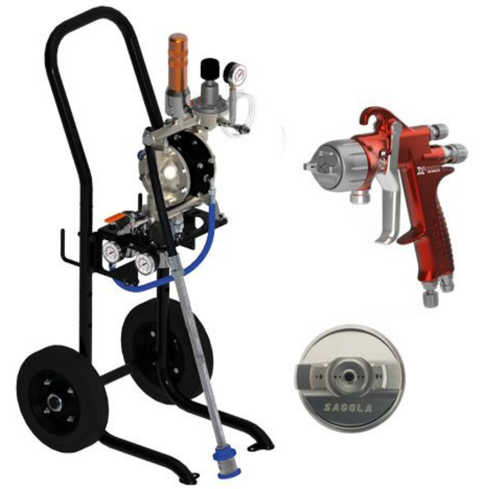 Elcometer KARA Air Operated Double Diaphragm Pumps