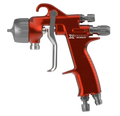 Sagola X 4100 Pressure Spray Gun with XT01B Air Cap & Stainless Steel Needle & Nozzle Kit