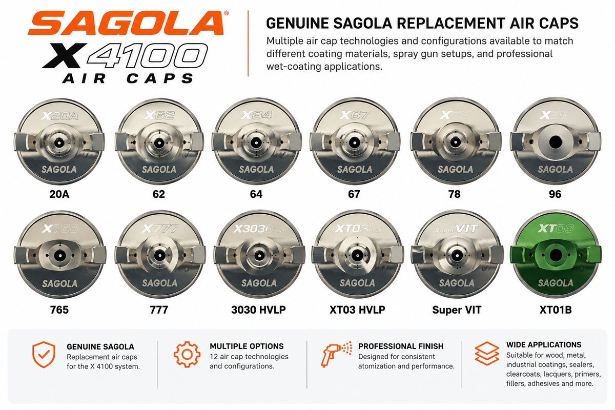 Sagola X 4100 Air Caps