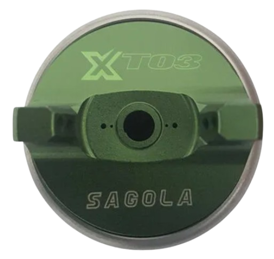Sagola X 4100 Pressure Spray Gun Kit with XT03 Air Cap & Stainless Steel Needle & Nozzle